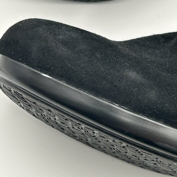 Aravon Black Bootie Lexee Twin Gore Block Heels SlipOn CG8758 Women's Size 10 2E - Picture 9 of 10